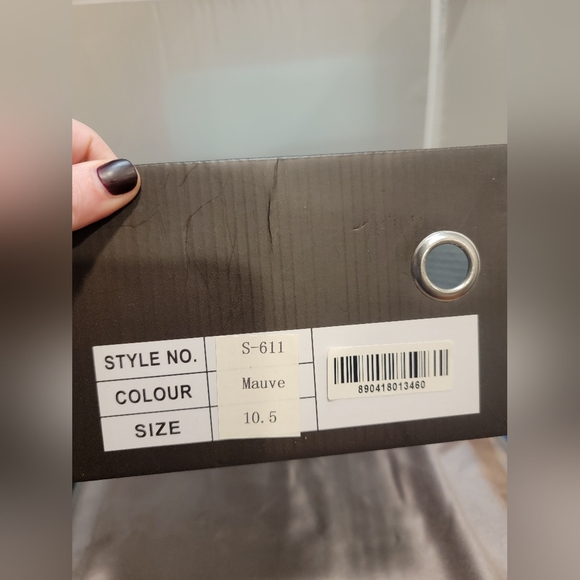 Montique S-611 Mens Casual Shoes Mauve – New In Box - Picture 7 of 8